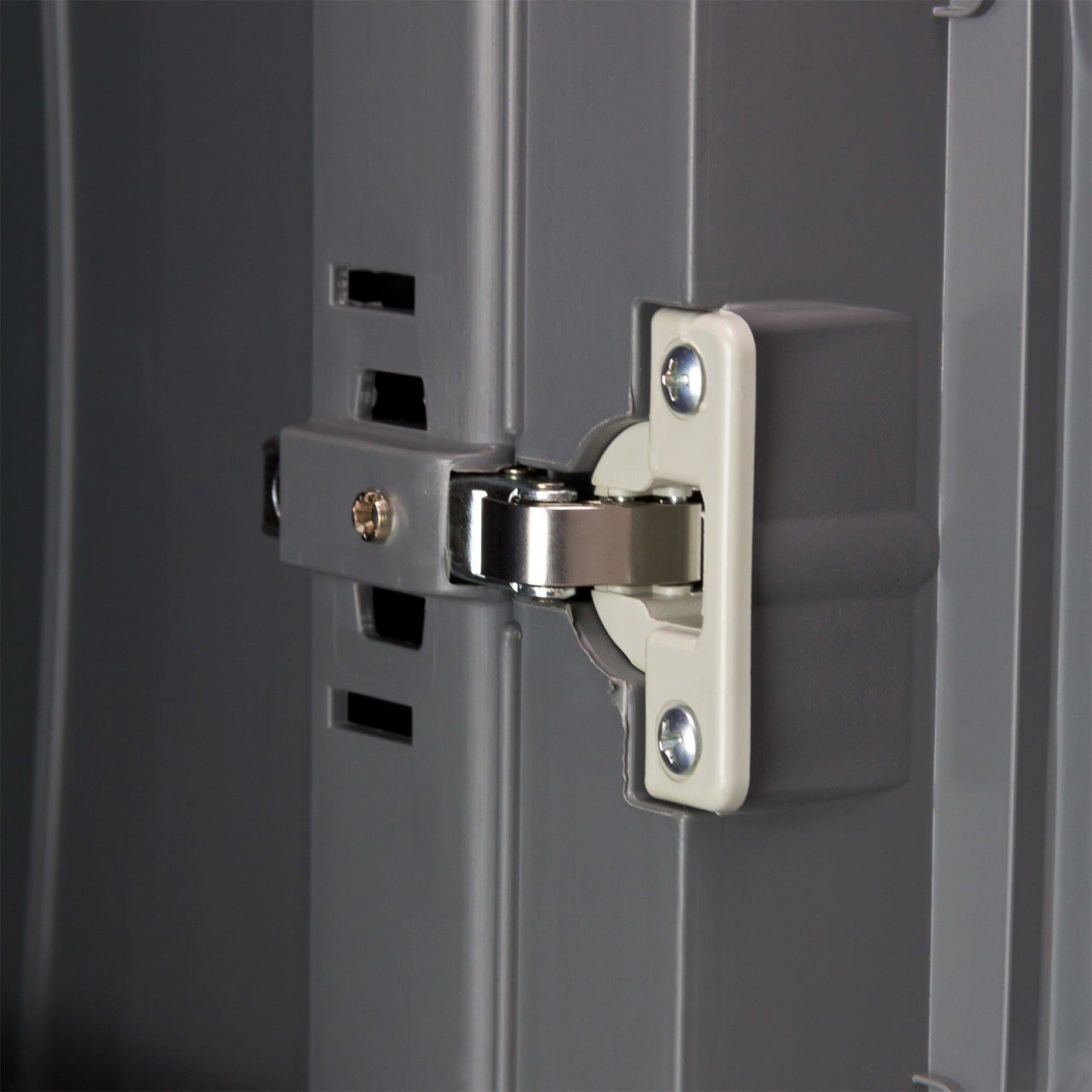 Kunststoffschrank Schrank Regal Feuchtraumschrank 3 Böden