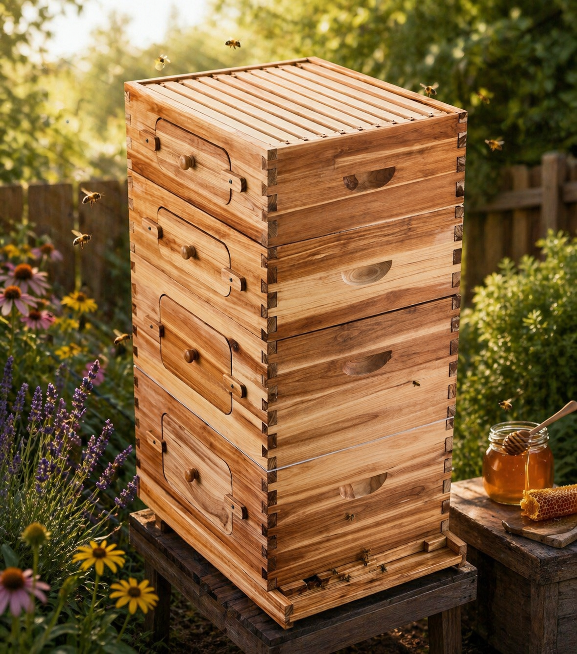 Bienenbeute Zander Bienenstock Bienenkasten Imkereibe