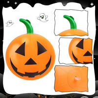 4x Halloween Aufblasbar Kürbisdeko Dekoration Gartendeko