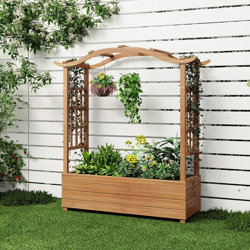 Blumenkasten Hochbeet Pflanzenkasten Frühbeet