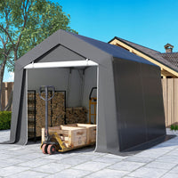 Carport Zeltgarage 3x3m Garagenzelt Zelt Belüftungsfenster Wasserdicht