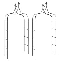 2x Gartenbogen Rosenbogen Rankhilfe Torbogen Spalier