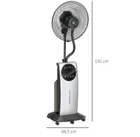 Nebel Ventilator Sprühnebel Standventilator Wasserabkühlung