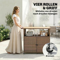 Servierwagen Küchenwagen Pflanztisch Outdoor Indoor Wagen