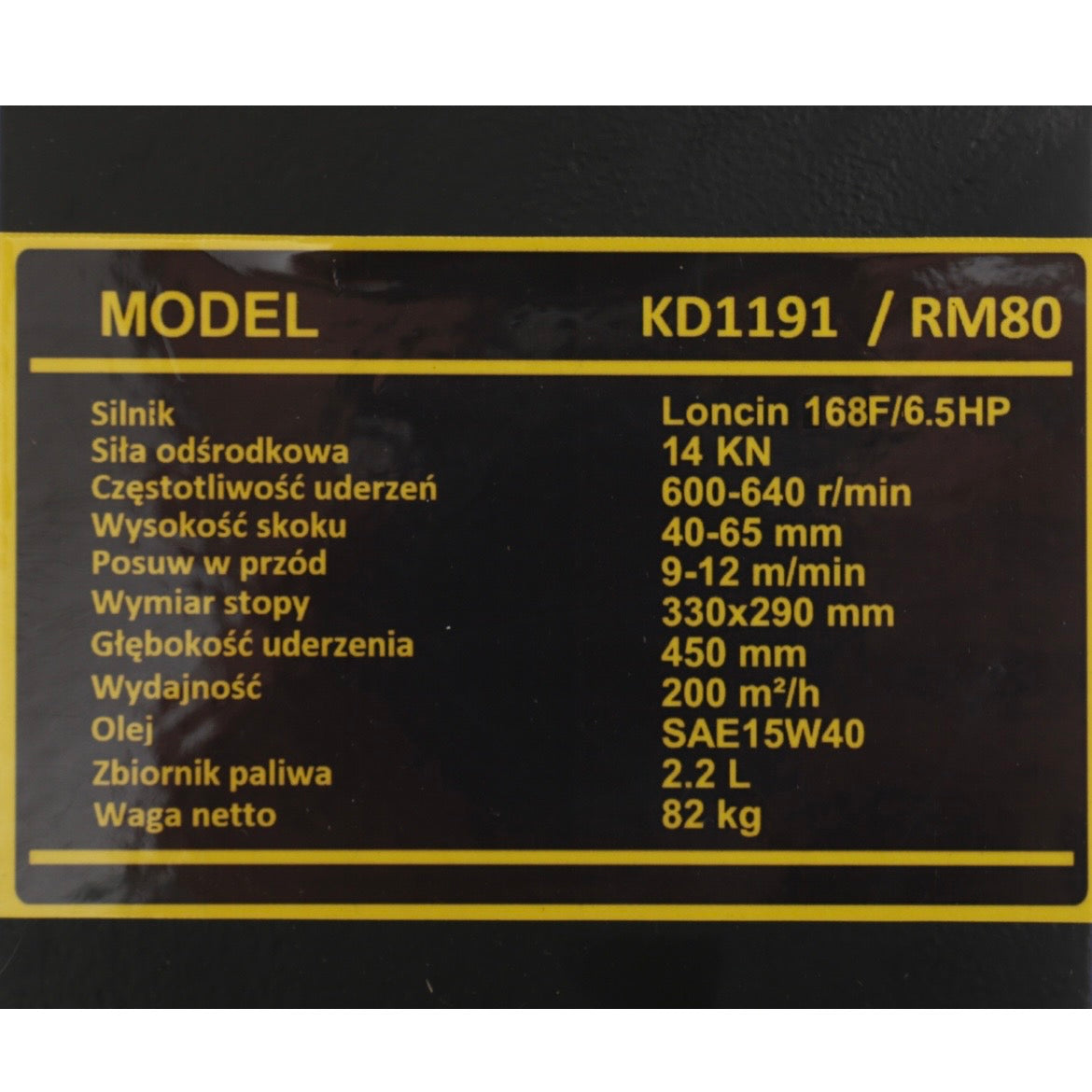 Rüttelstampfer Stampfer 6,5 PS Loncin Verdichter Stampfer