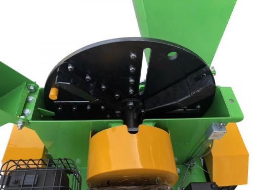 Holzschredder E-Start Schredder Holzhäcksler Häcksler 420ccm