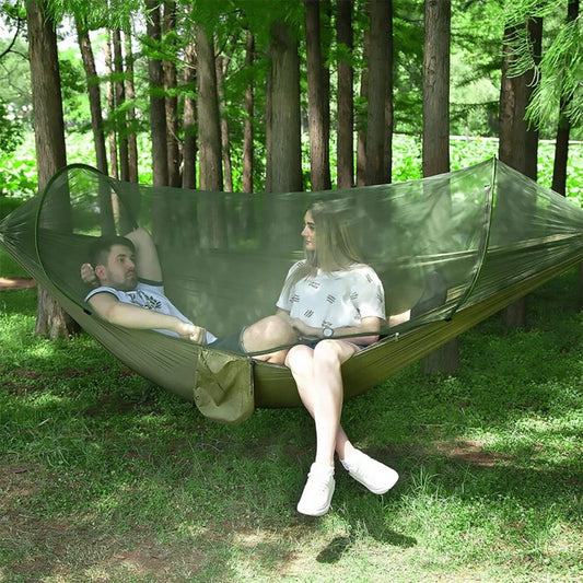 Camping Hängematte mit Moskitonetz Outdoor bis 300kg