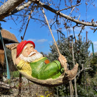 Gartenfigur Wasserdicht Gartenwichtel Figur Zwerg Gartendeko