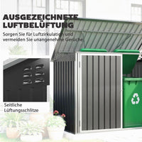 Mülltonnenbox 2x Mülltonnen Gartenbox Müllbox Tonnen Garten