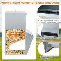 Geflügelfutterautomat Futterautomat Hühnerfutterautomat 22kg Hühner