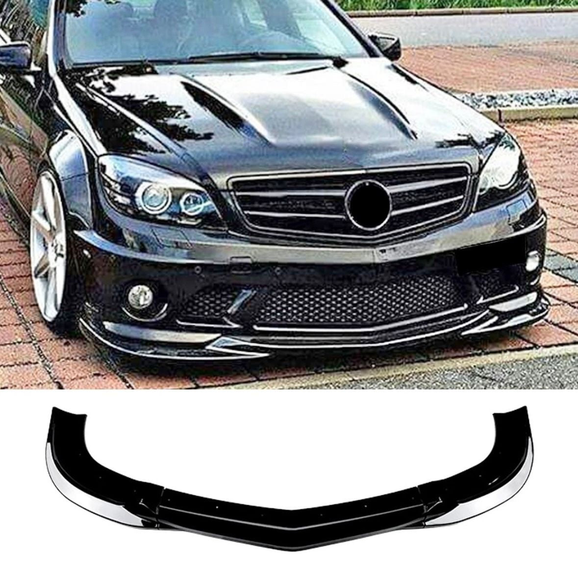 Spoilerlippe Frontspoiler Für Mercedes C-Klasse W204 2007-2010
