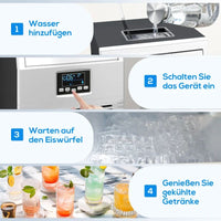 Eiswürfelmaschine Eiswürfelspender Gastronomie Küchengeräte Küche