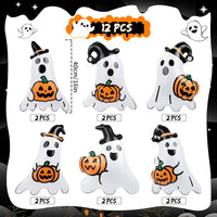 12x Halloween Deko Geister Aufblasbar  Dekoration Partydeko