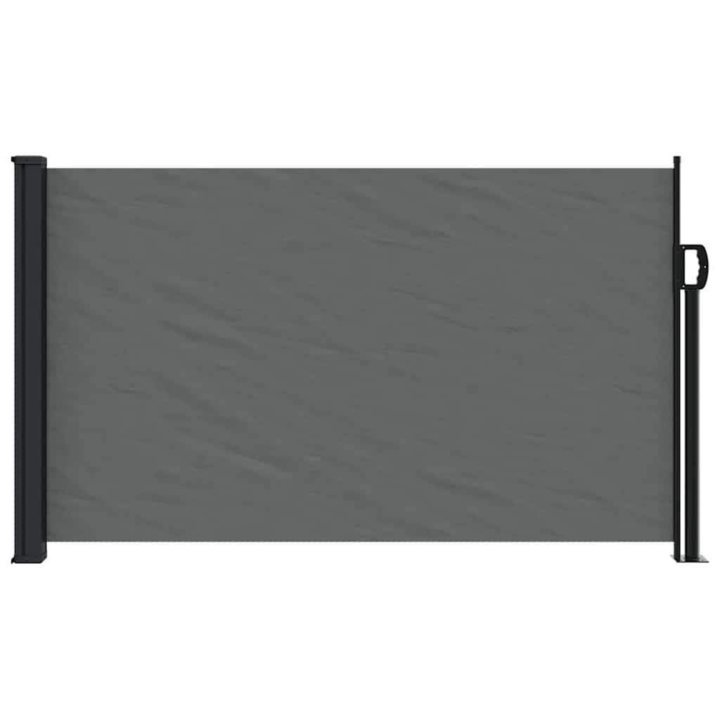 Ausziehbar Seitenmarkise Anthrazit 117x300cm Sichtschutz Windschutz Terrasse
