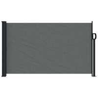 Ausziehbar Seitenmarkise Anthrazit 117x300cm Sichtschutz Windschutz Terrasse