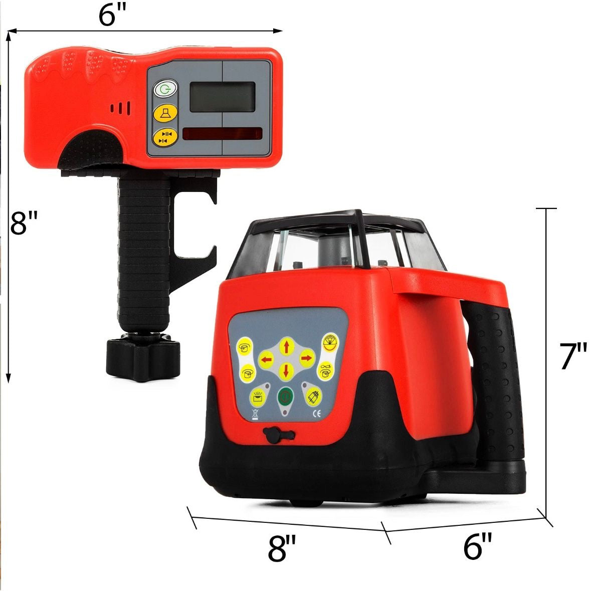 Rotierender Laser-Nivellierbereich 500m Nivellierung