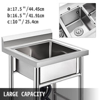 Edelstahlspüle Spülschrank Spülbecken Spültisch Waschbecken