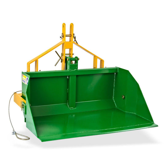 Heckschaufel DHS 100 cm Traktor Schaufel Kippfunktion Heck