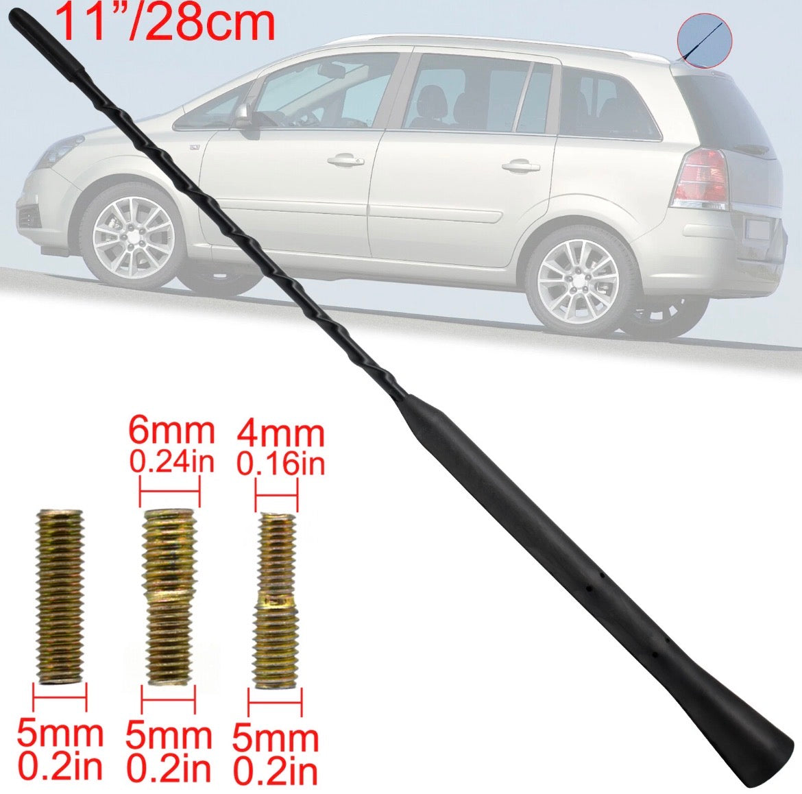 Antennestab Dach Antenne Für Opel Astra G H Corsa C D Zafira Meriva