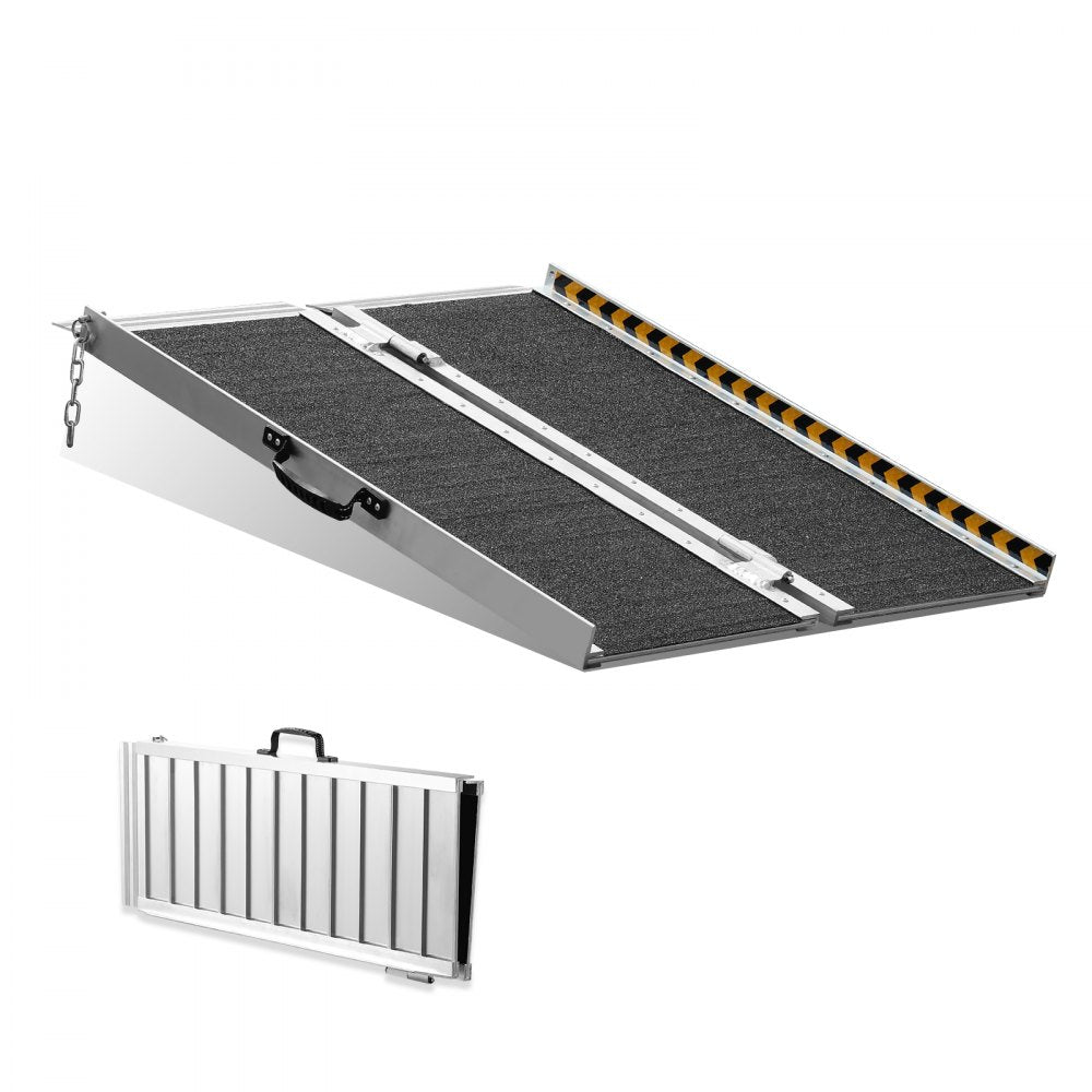 Rollstuhlrampe 61cm Klappbar Kfz Rollstuhl Rampe