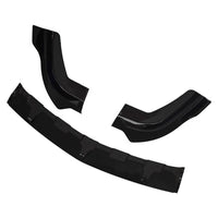 Frontlippe Spoilerlippe Glanz Schwarz für Mercedes Sprinter W906 Spoiler 2014-18