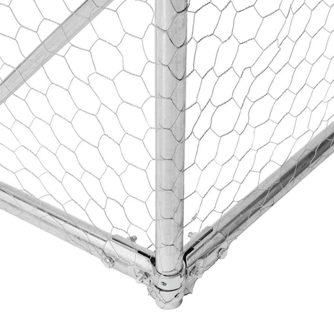 Hühnerkäfig Voliere Hühnerstall Gehege Outdoor 2,5×4×2,25m