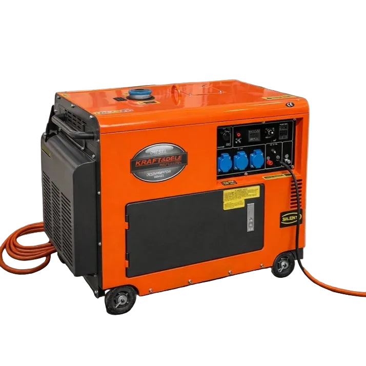 Diesel Generator 7000W Stromaggregat Inverter ATS Notstromaggregat 230V