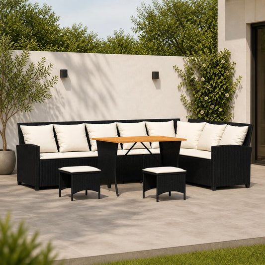Gartenmöbelset Lounge Set Sofagarnitur Gartensofaset Gartentisch Möbel Set