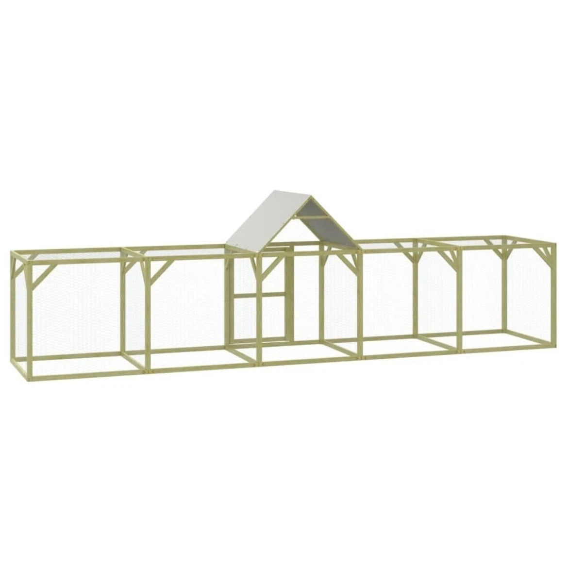 Hühnerkäfig Hühnerstall Gehege Outdoor Stall 500×100cm