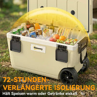 Kühlbox 70L Passive Thermobox Kühlung Aufbewahrungsbox