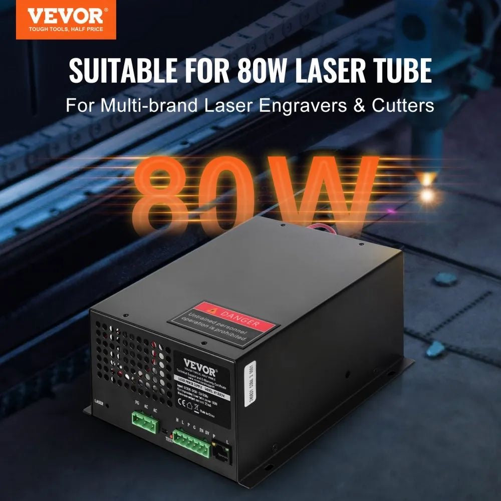 Laser Netzteil 80W Hochleistungs Stromversorgung Versorgung Strom