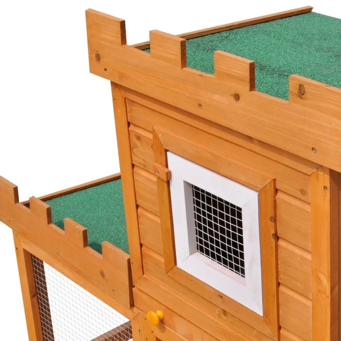 Kaninchenstall Holz Kleintierhaus Hasenstall Outdoor Tierstall