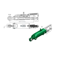 Stabilisator John Deere Unterlenker Strebe Traktor Landwirtschaft