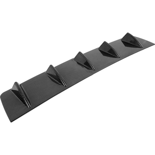 Carbon Optik Heckdiffusor Ansatz Spoiler Diffusor Hecklippe Audi A6 4F Limo