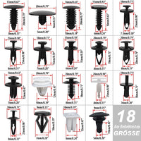 KFZ Türverkleidung Befestigung Niete Stoßstange Trim Moulding Clips