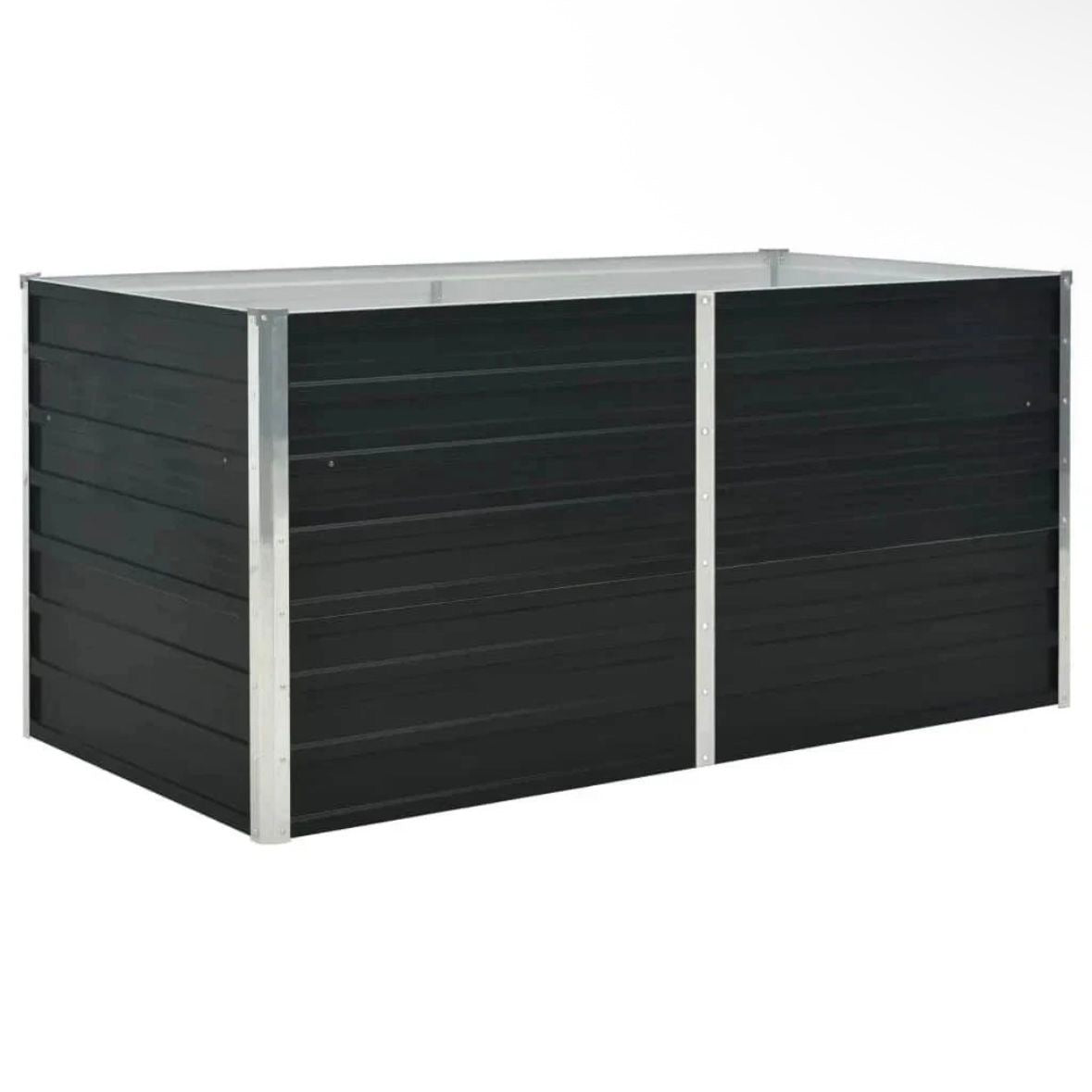 Hochbeet Anthrazit Verzinkter Gartenbeet Pflanzkübel Bett Garten
