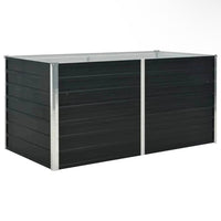 Hochbeet Anthrazit Verzinkter Gartenbeet Pflanzkübel Bett Garten