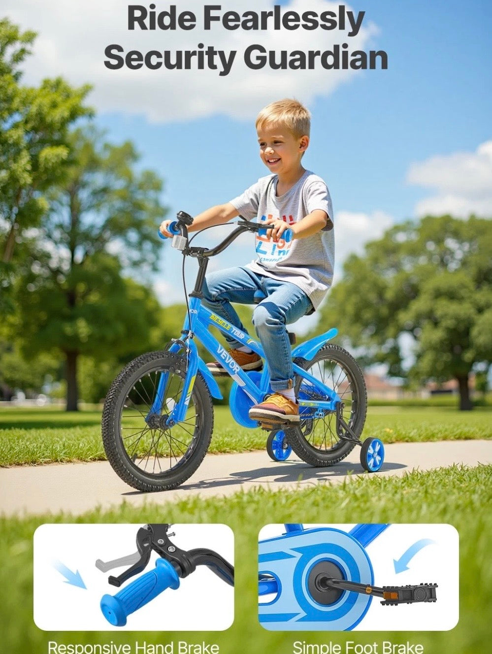 Kinderfahrrad 16 Zoll BMX Fahrrad Kinder