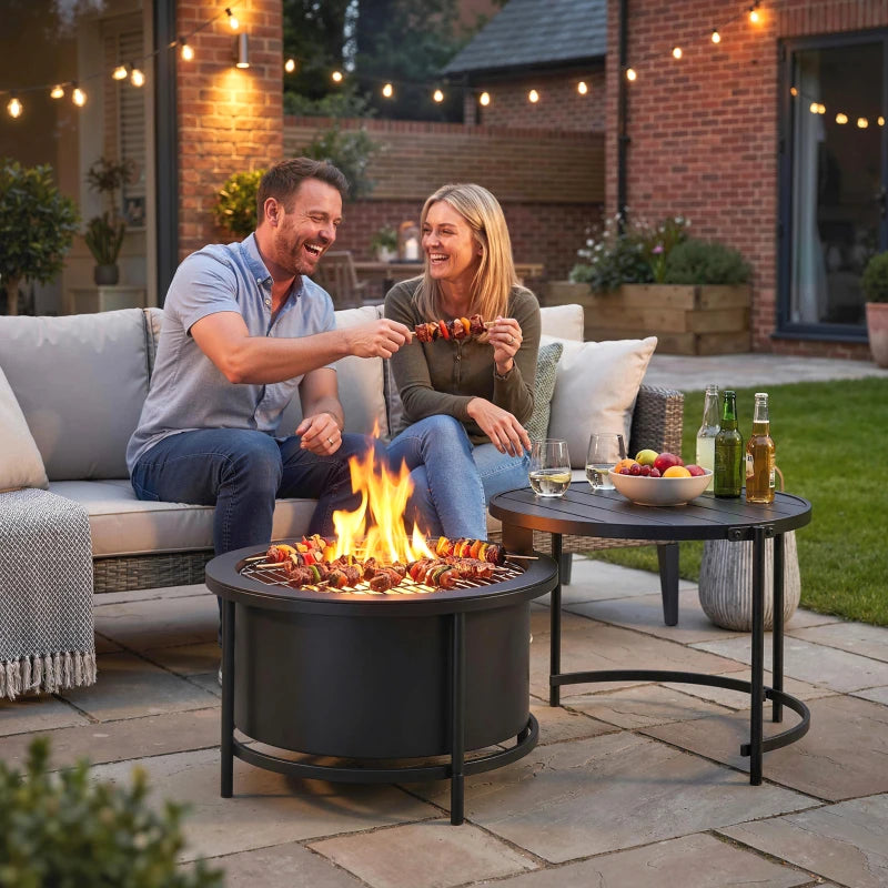 Feuerschale Feuerstelle Tisch Heizen Outdoor