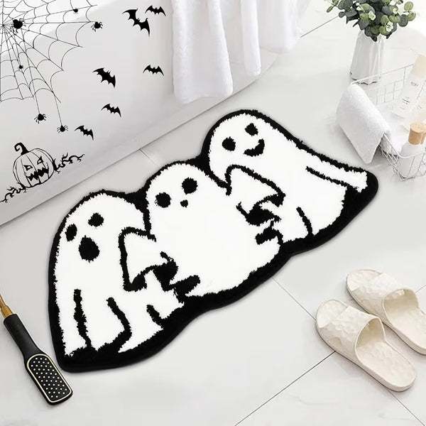 Halloween Deko Geist Fußmatte Teppich Bodenmatte Dekoration