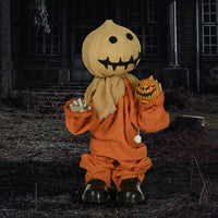 Halloween Vogelscheuche Dekoration Beweglich Geräusche Batteriebetrieben