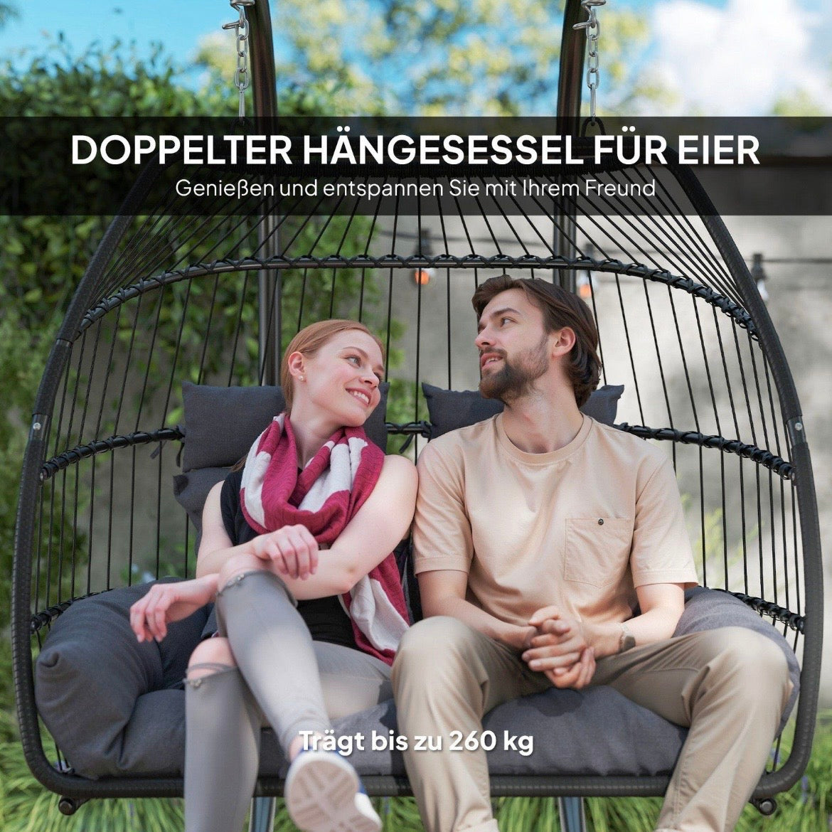 Hängesessel Hängekorb Gartenmöbel Sessel