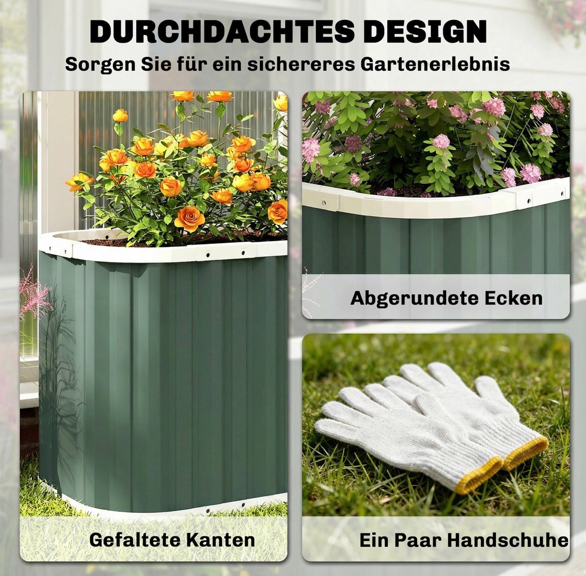 Hochbeet Gartenbeet Pflanzenetiketten Frühbeet
