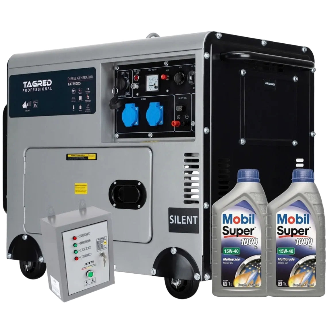 Diesel Stromerzeuger 7350W 230V Notstromaggregat Generator Startanlage