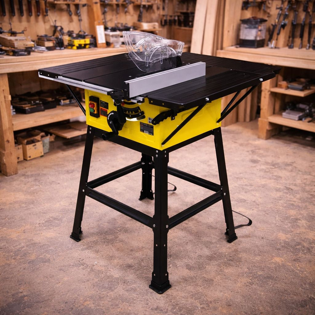 Tischkreissäge 2900W Kreissäge Säge Werkstatt Holzsäge