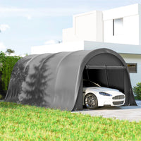 Carport Zeltgarage 3x6m Wasserdichtes Lagerzelt Seitenwänden Zelt