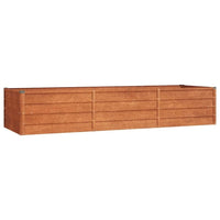 Hochbeet Cortenstahl Pflanzbeet Pflanzkasten 240x80x45cm