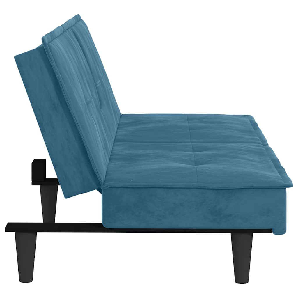 Schlafsofa Getränkehalter Klappsofa Gästebett Couch Sofa Bettsofa