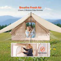 Aufblasbares Zelt Campingzelt 3x2x2m Handpumpe Camping
