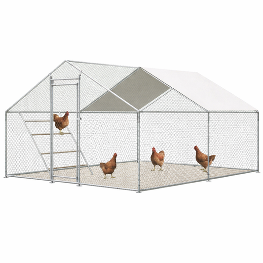 Freilaufgehege 3x4 m Hühner